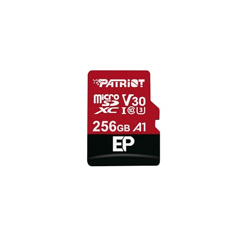 Image of Patriot Memory 256GB A1 / V30 Micro SD Card for Android Phones and Tablets, 4K Video Recording PEF256GEP31MCX