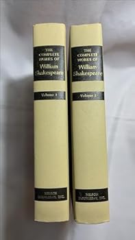 Hardcover The Complete Works of William Shakespeare Arranged in Their Chronological Order Book