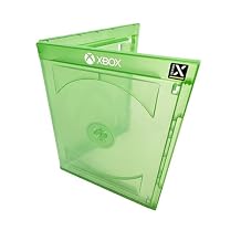 Xbox Series X 1-Pack Green Game Case Replacement Official Cases for Microsoft Xbox Series X One Games XBX XBSX