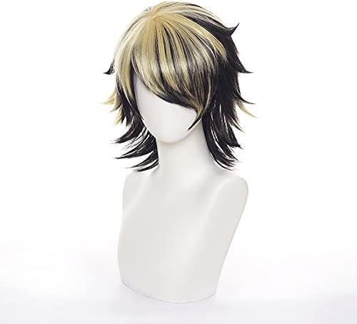 MUZI WIGS Anime Cosplay Wigs for Tokyo Revengers Cosplay Wigs with Free Wig Cap (Hamiya Kazutora) - Image 4