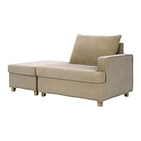 LOWYA ロウヤ 二人掛けソファ ベージュ コーデュロイ Amazon｜LOWYA ロウヤ ソファ 2人掛け 収納付き コンパクト ロー