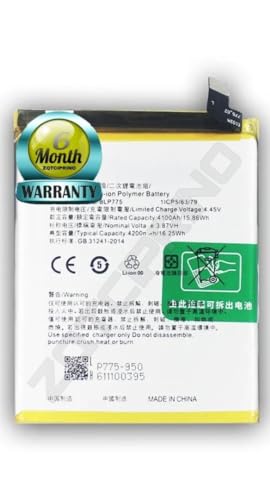 Image of Original BLP775 Battery for Realme X50 / Reno 3 4G 2020 /3 5G / 3 PRO / CPH2009 / PCRM00 / PCRT00 Battery with 6 Month Warranty**** (N188)