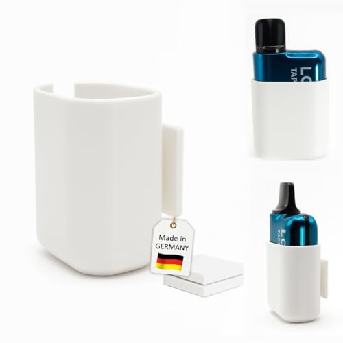 Generisch Suporte Vape 1 peça, compatível com Elfbar Lost Mary Tappo, ideal para carro, casa, escritório, autocolante e ajuste perfeito, suporte/capa para sistema de pods de cigarro