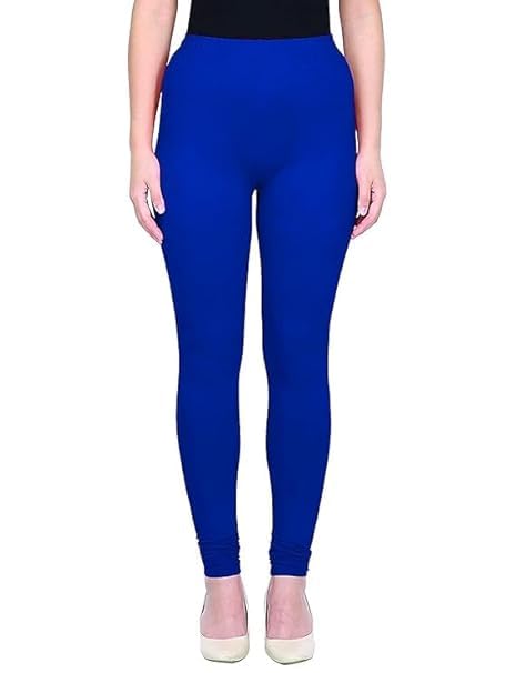 Lovely India Fashion Cotton Churidar Plain Womens & Girls Leggings-picture-32
