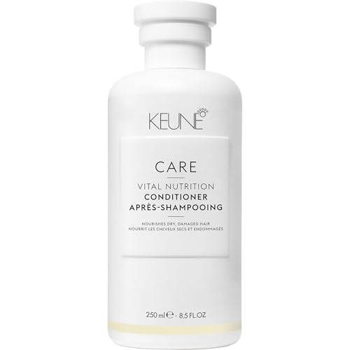 KEUNE Care Vital Nutrition Conditioner, Moisturizing & Restorative Conditioner for Dry or Damaged Hair, 8.5 Fl Oz
