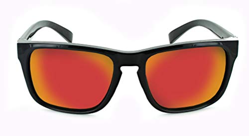 Image of Optic Nerve Ziggy Polarized Sport Sunglasses | Lightweight Sportwrap Frame, UV Protection, Anti-Glare - Unisex Fit
