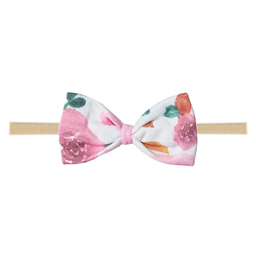 Copper Pearl Bowtie Baby Bow Siena