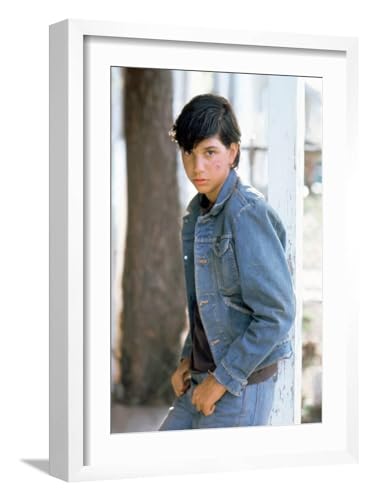 Art.com Wall Photo The Outsiders, Ralph Macchio, Directed by Francis Ford Coppola, 1982 on White Frame, 17" x 23"