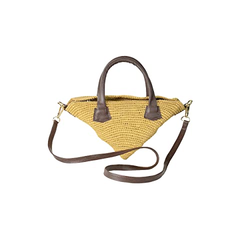 Sensi Studio, Triangle Straw Handbag, OS
