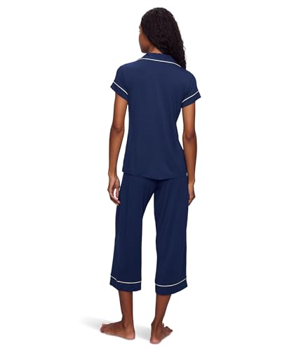 Image of Eberjey Gisele Short Sleeve and Cropped Pant PJ Set