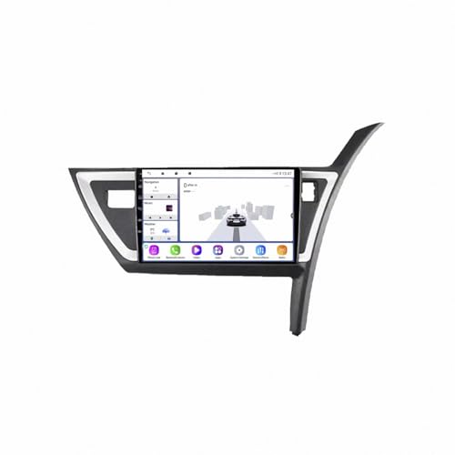 Autoradio con pantalla táctil y manos libres Bluetooth para Toyota Auris