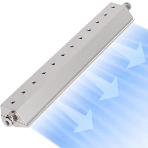 Cuchilla de aire industrial de 500mm y aleación de aluminio para remover polvo 2