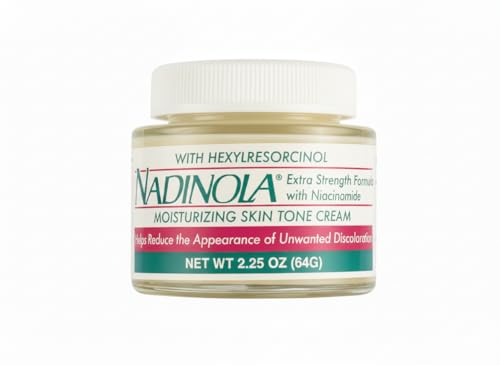 Nadinola Moisturizing Skin Tone Cream with Niacinamide and Hexylresorcinol 2.25 Oz