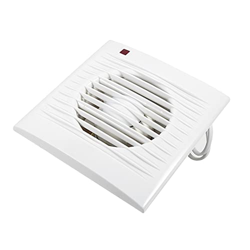 Extractor de ventilación de 4" para baño, cocina y ventana, montaje en pared o techo, color blanco miniatura 5