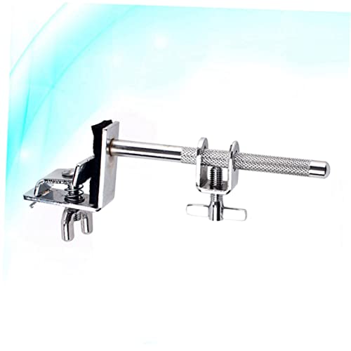 Soporte Clamp Montado para Bombo con Campana de Metal ibasenice de Posicionamiento Óptimo Acabado Plateado miniatura 2