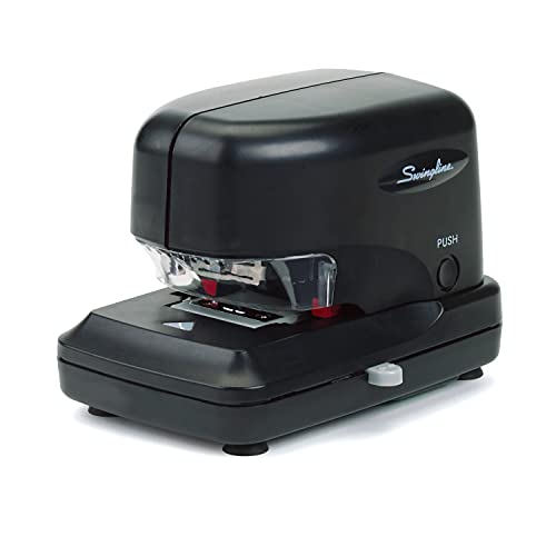 Swingline Cartridge Electric Stapler, 30 Sheet Capacity, Jam Free, includes 5000 Staple Cartridge, Black (69008)