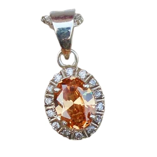 Bijoux en morganite naturelle collier argent 925 idée cadeau spirituel