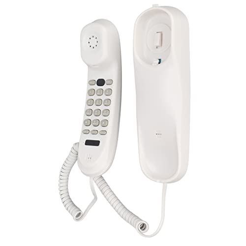 Teléfono con cable para pared con función multipropósito miniatura 2