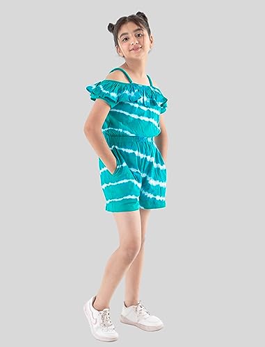 Image of Tweeny Mini Girls Denim Shirt Dress Kids Frock | Pure Cotton Foldable Full Sleeves One Piece Western Outfit Branded Summer Winter All Season Wear