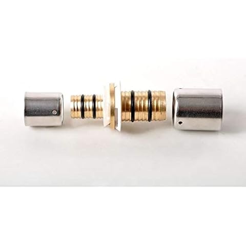 DIPRA 726304 Reduced Sleeve, Diameter 16-20 mm Multi-Layer Crimp Connector, Bronze Cover
