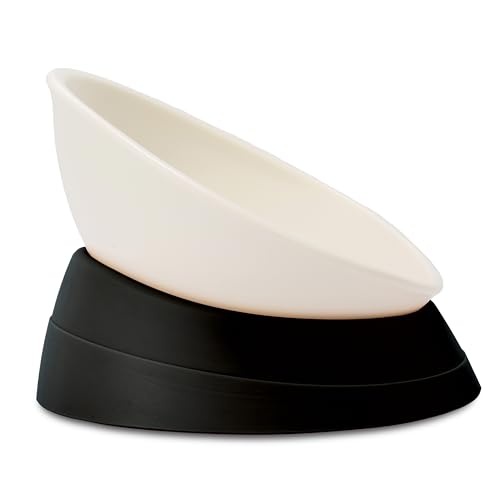 French Bulldog Food Bowl- Slanted Tilted Pug Food...
