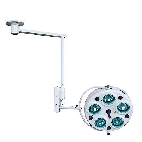 Luz de Examen sin Sombras Lámpara de Examen médico de Techo con rotación de 360 ° Luz de Examen quirúrgico para ginecología, Pacientes ambulatorios, orales, otorrinolaringología