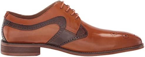 Stacy Adams Men's Palmer Medallion Toe Oxford, TAN Multi, 9 | Image 5