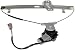 Dorman 748-131 Honda Element Front Driver Side Power Window Regulator with Motor