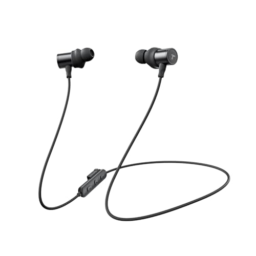 Truefree Wireless Earbuds, HD-100 Bluetooth 6.0 Sport Earphones, Magnetic Wireless Headphones, 11mm Driver Spatial Audio, IP67 Waterproof, 20H Playtime, AI Enhanced Calls, App Control, Dual Connection