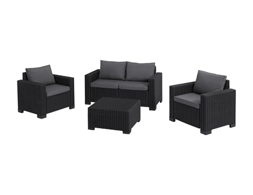 Keter Salon de Jardin 4 Places California - Anthracite