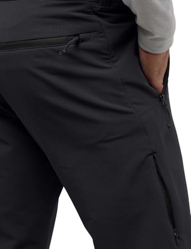 Jack Wolfskin Herren Activate Thermic Pants M Wanderhose, Schwarz, 46 EU – Ansicht 6