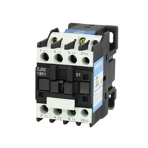 110V 50/60Hz Coil CJX2-1801 AC Contactor 18A 3 Phase 3 Pole 1NC