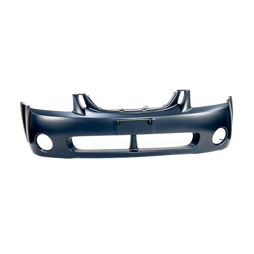 Image of FitParts Compatible with Kia Spectra, Spectra5 2004-2006 Front Bumper Cover | Primed, With Fog Light Holes, Sedan, Ready to Paint, OEM 865112F000, KI1000127