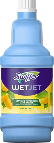 Swiffer Wetjet Lösung Nettoyante für Besen Spray, 4er Pack (4 x 1,25 l)