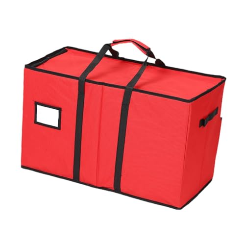 Bolsa organizadora de decoración navideña ideal para ordenar el trastero tras reyes 8