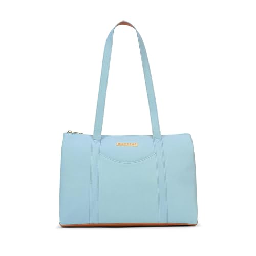 Image of Caprese Basil Small Tote Bag for Women with Comfortable Straps | Stylish, Durable, Multi-Compartment Design for Work, Travel, Shopping | Large Capacity, Ideal for Tab & Essentials