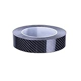 車のドアシルカーボン繊維保護デカールビニールの多機能ステッカー自動バンパーストリップの耐スクラッチ防止インテリアアクセサリー自動車 (Nombre del color : 30mmX3M)