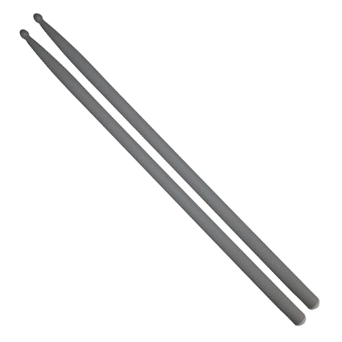1 Par de baquetas 5A de fibra de carbono para batería, baquetas clásicas para tambor redoblante, para principiantes y estudiantes miniatura 5