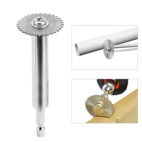 Pvc Pipe Inside Cutter Set (5Pcs Saw Blades) With 1/4" Hex Shank, Plumbing Internal Plastic Abs Pipe Cutter Set, 7/8"&1-1/4" & 1-3/4" Or Larger Diameter(Silver Color) #TOP7
