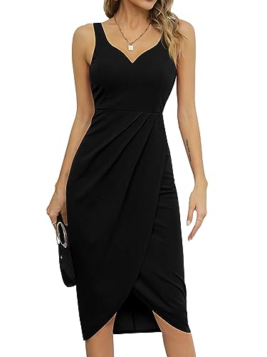 Missufeintl Vestido de cóctel para mujer, vestido midi de verano,...