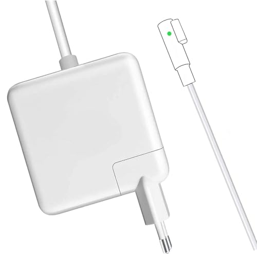 【Input】 CA 100-240V, 1.5A 50-60Hz; USCITA: DC 16.5V-3.65A 60W, ▲: connettore di tipo L di prima generazione, controllare la tensione, l'alimentazione e il modello del caricatore mac book pro prima dell'acquisto