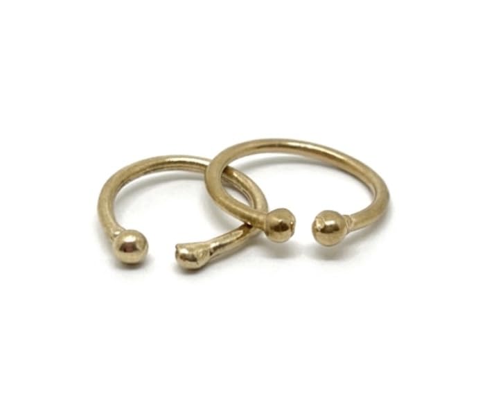Traditional Panchaloha Impon Five Metals Thin Sleek Toe Rings for Women, Gold Toned, Adjustable and unpolished Metti, 2 Piece, Daily Use (P561)-picture-21