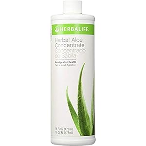 Herbalife Herbal Aloe Drink Concentrate – Original Pint – Supports Internal Cleansing and Soothes the Digestive System