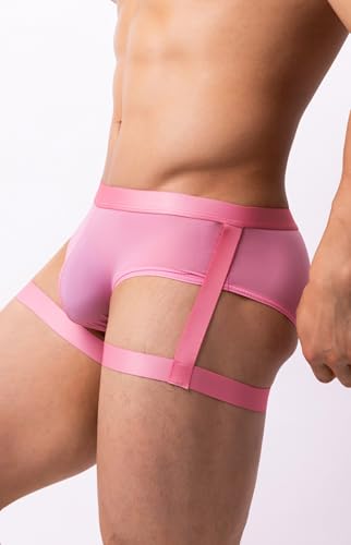 Men's Ice Silk Bikini Low Rise Solid Briefs Underwear3