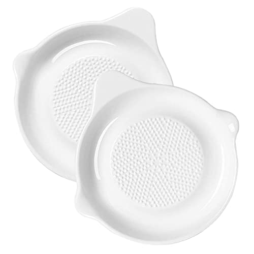 Generic 2個入り 多機能食品おろし器 ? 耐久設計で生姜やニンニクのすりおろしが簡単、洗浄便利なキッチンツール