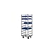 NEW AGE 97142, Mobile Cup/Glass Rack Cart