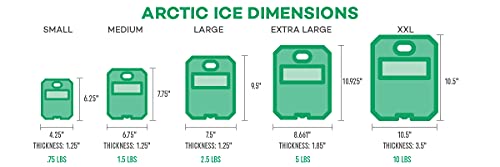 Arctic Ice Alaskan Series Reusable Cooler Pack, 0.75-Pound, Model Number: 1206 #TOP4