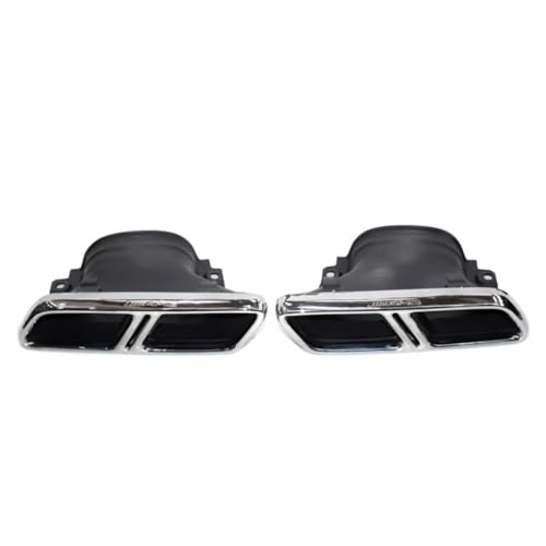 Silencieux tuyau d'échappement pour Benz E63 AMG W213 double sortie carrée inox