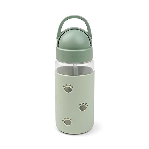 Done By Deer 1039443 - Borraccia Con Cannuccia, Easy-Grip – Elefant Elphee Verde (350 Ml) - 3