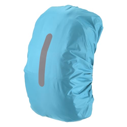 Housse de pluie pour sac à dos 40-50L imperméable M METERXITY bleu lac
